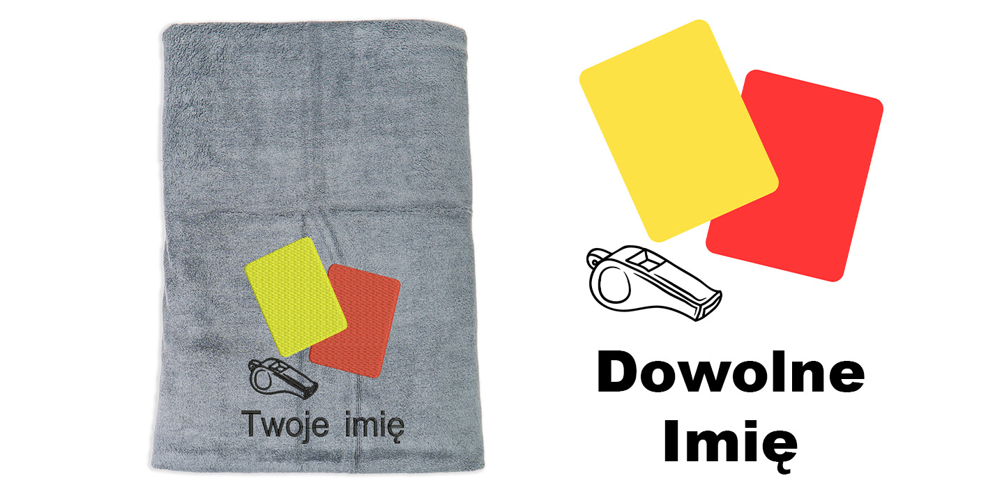 ręcznik szybkoschnący z mikrofibry dla sędziego